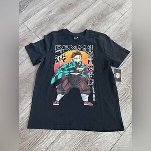 Demon Slayer Black Graphic T-Shirt